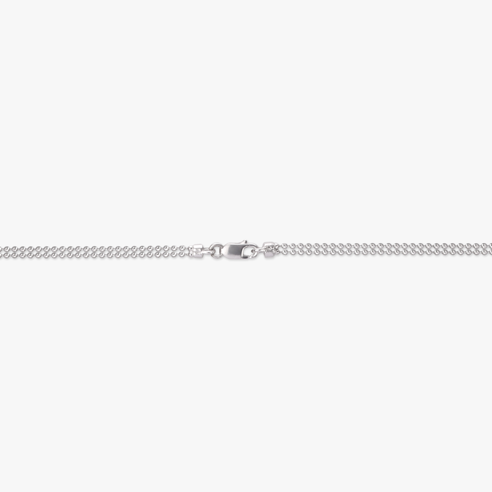 Blush Bloom Silver Pendant with Chain and Earrings Set,,hi-res image number null