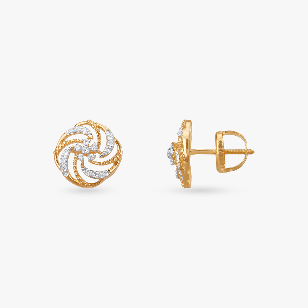 Twirling Charm Diamond Pendant and Earrings Set,,hi-res image number null