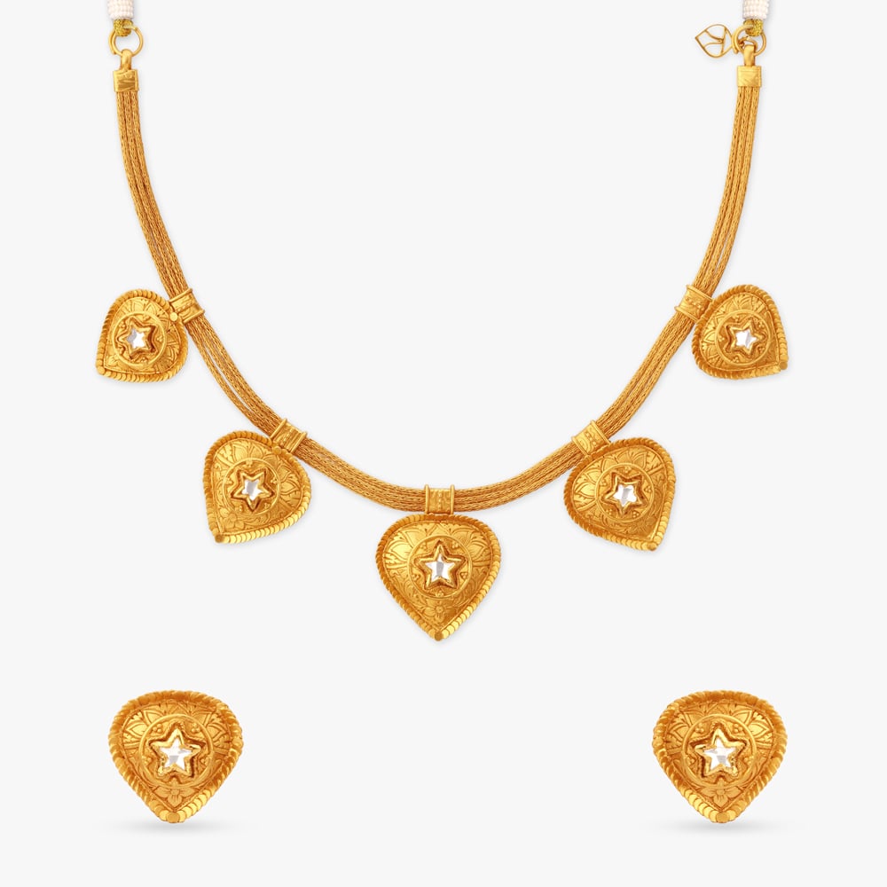 Starlight Calling Gold Necklace Set,,hi-res image number null