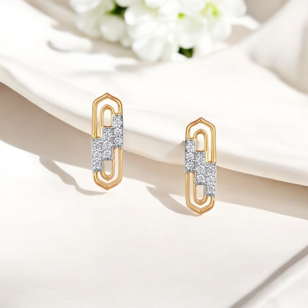 Urban Luxe Diamond Stud Earrings,,hi-res image number null