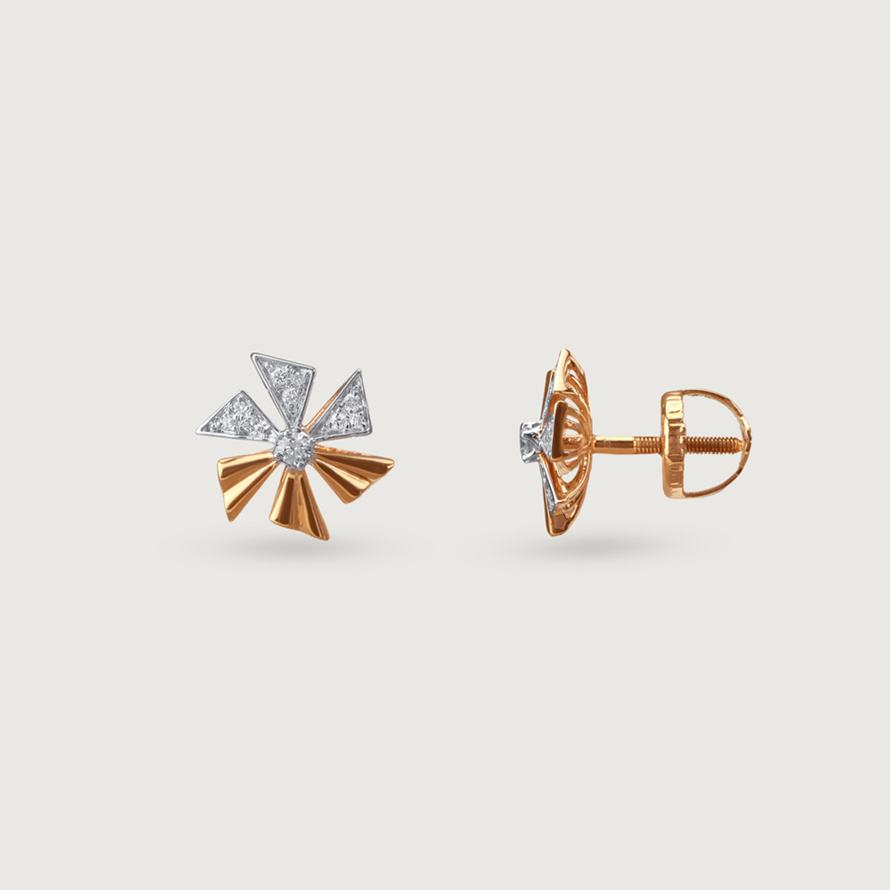 Pinwheel Pop Diamond Earrings,,hi-res image number null
