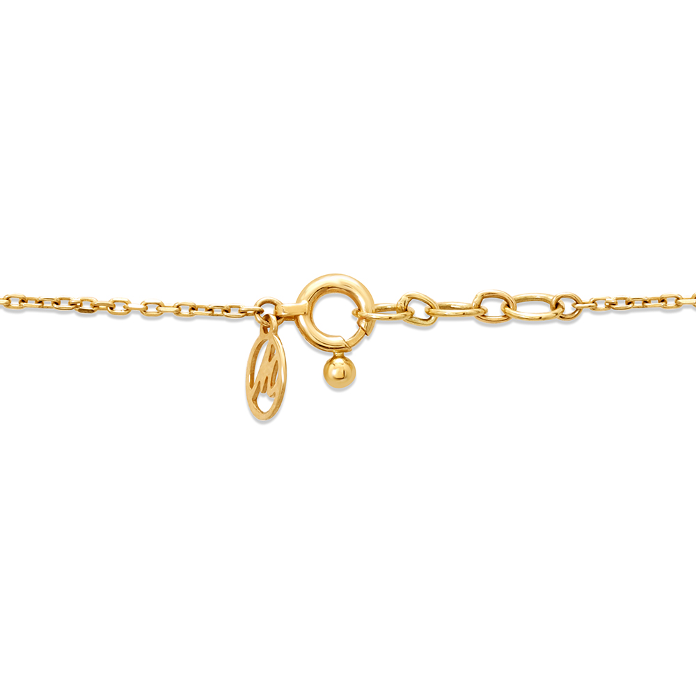 14 KT Yellow Gold Spiritual Evil Eye Pendant