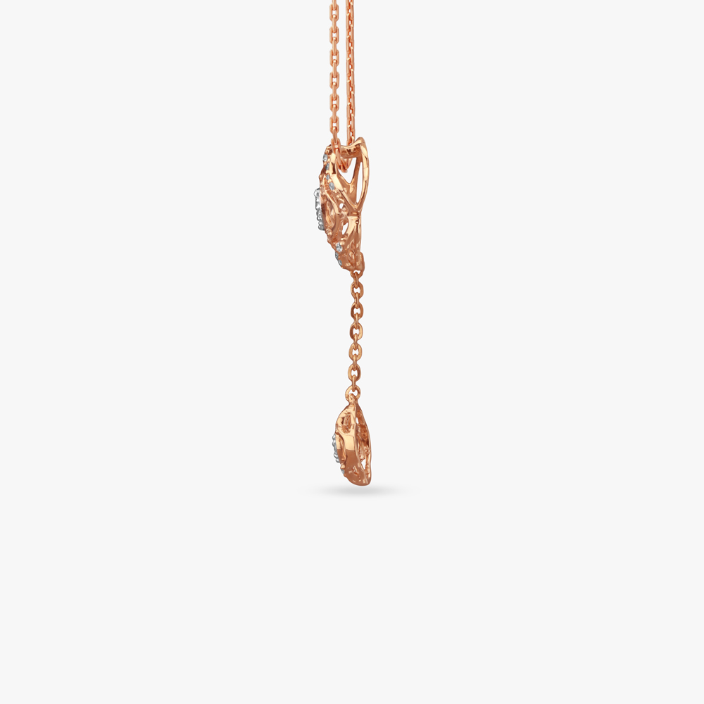 Blush Bloom Diamond Pendant and Earrings Set,,hi-res image number null