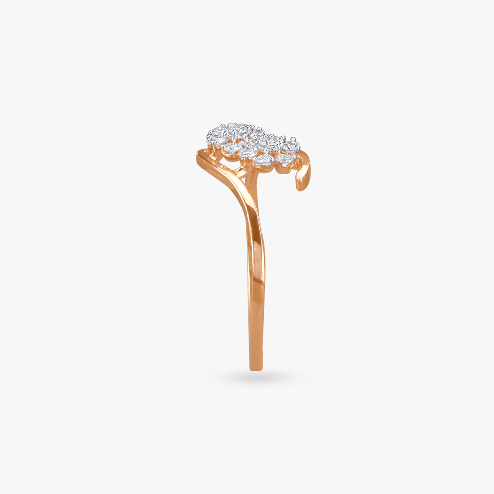 Blossoming Elegance Diamond Finger Ring,,hi-res image number null