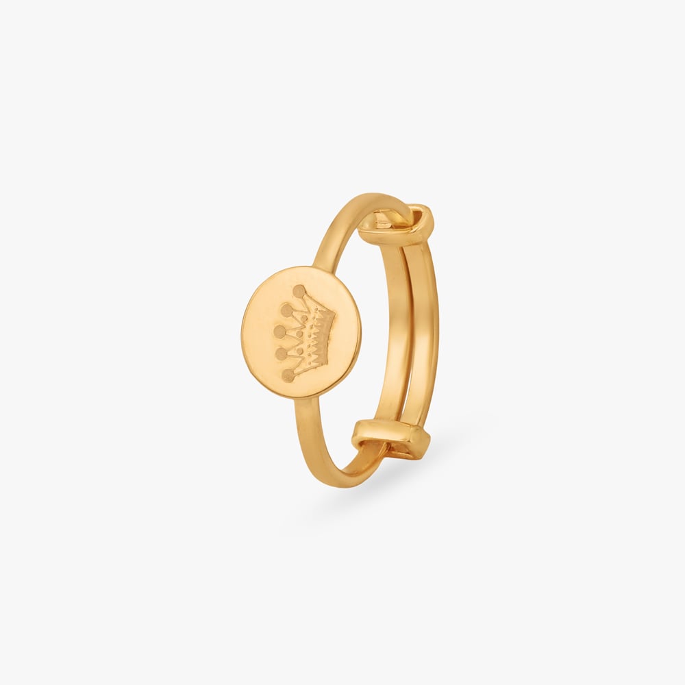 

Tiny Monarch Gold Ring for Kids
