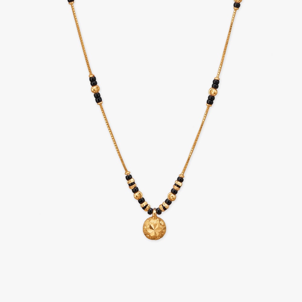 

Sun Disc Gold Mangalsutra