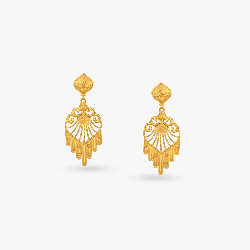 Sunlit Symphony Gold Necklace Set,,hi-res image number null