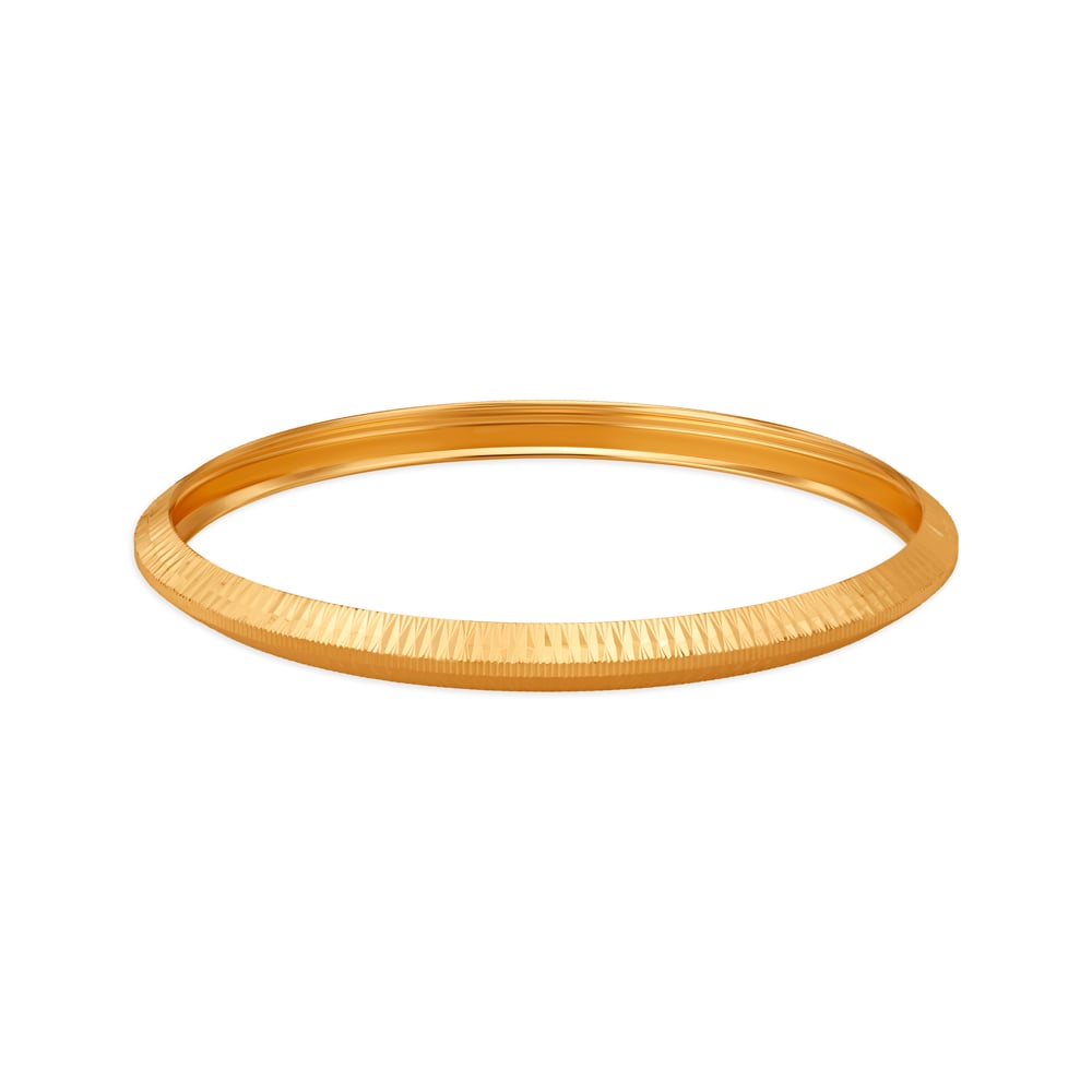 Trendy Gold Plated Gent's Thin Bangle/ Kada Online|Kollam Supreme