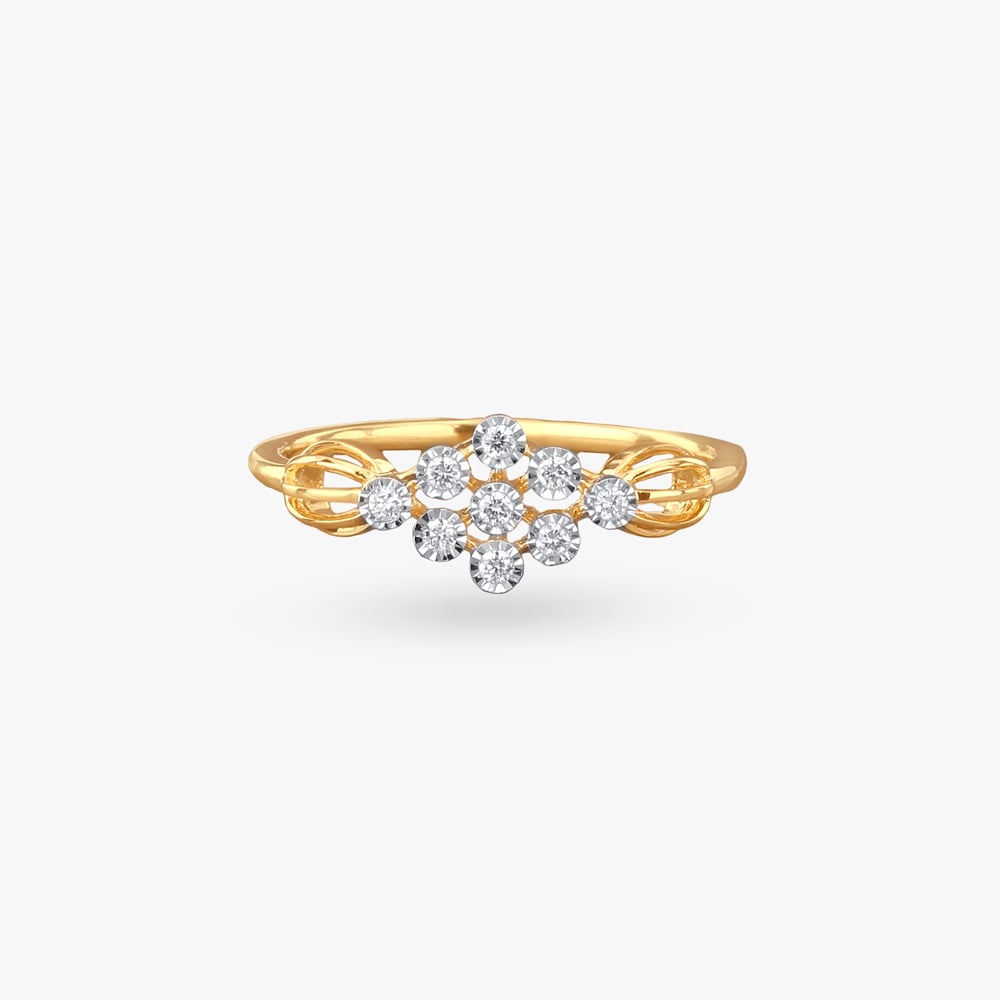 Twisted Vine Diamond Ring,,hi-res image number null