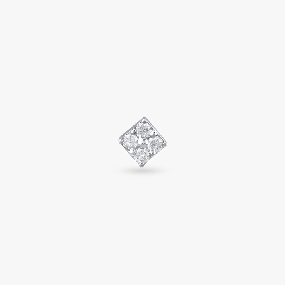Petite Prism Diamond Nose Pin,,hi-res image number null