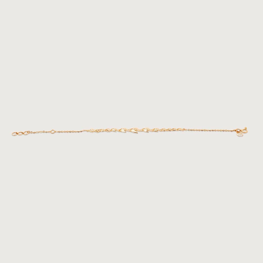 Radiant Lotus Gold Bracelet,,hi-res image number null