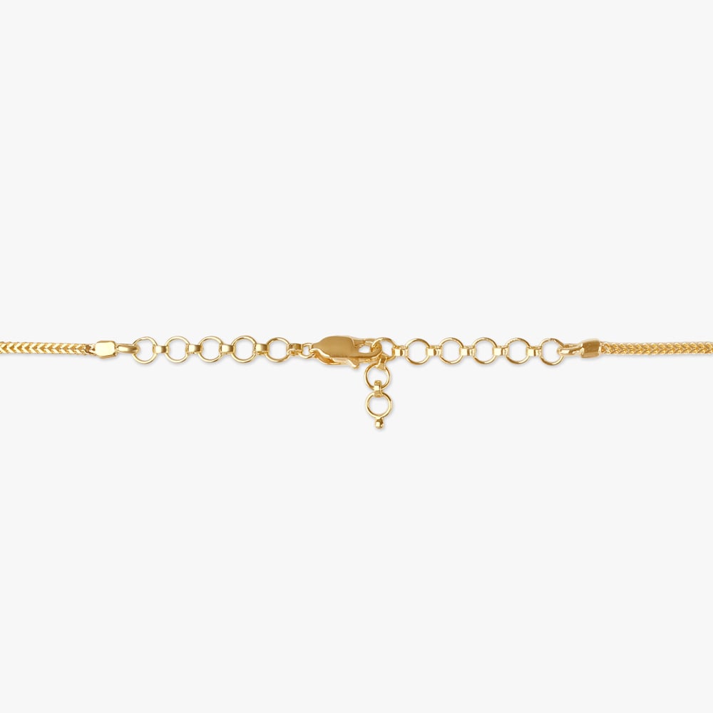 Tulip Whisper Gold Necklace Set,,hi-res image number null
