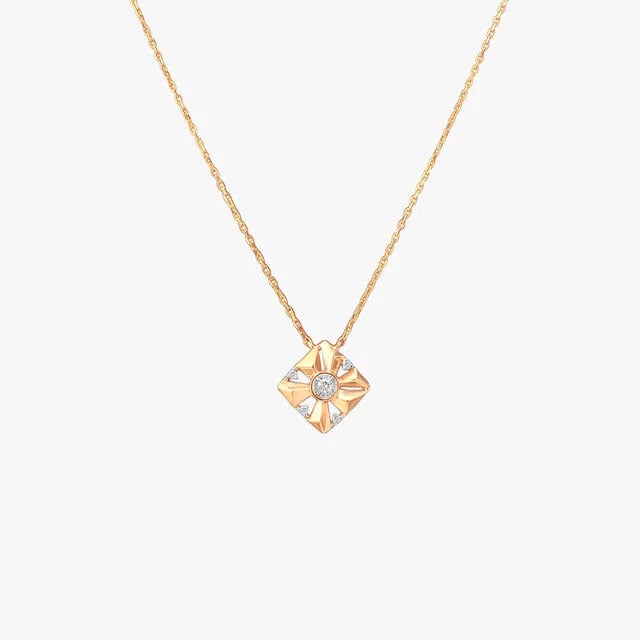 Prism Star Diamond Pendant with Chain,,hi-res image number null