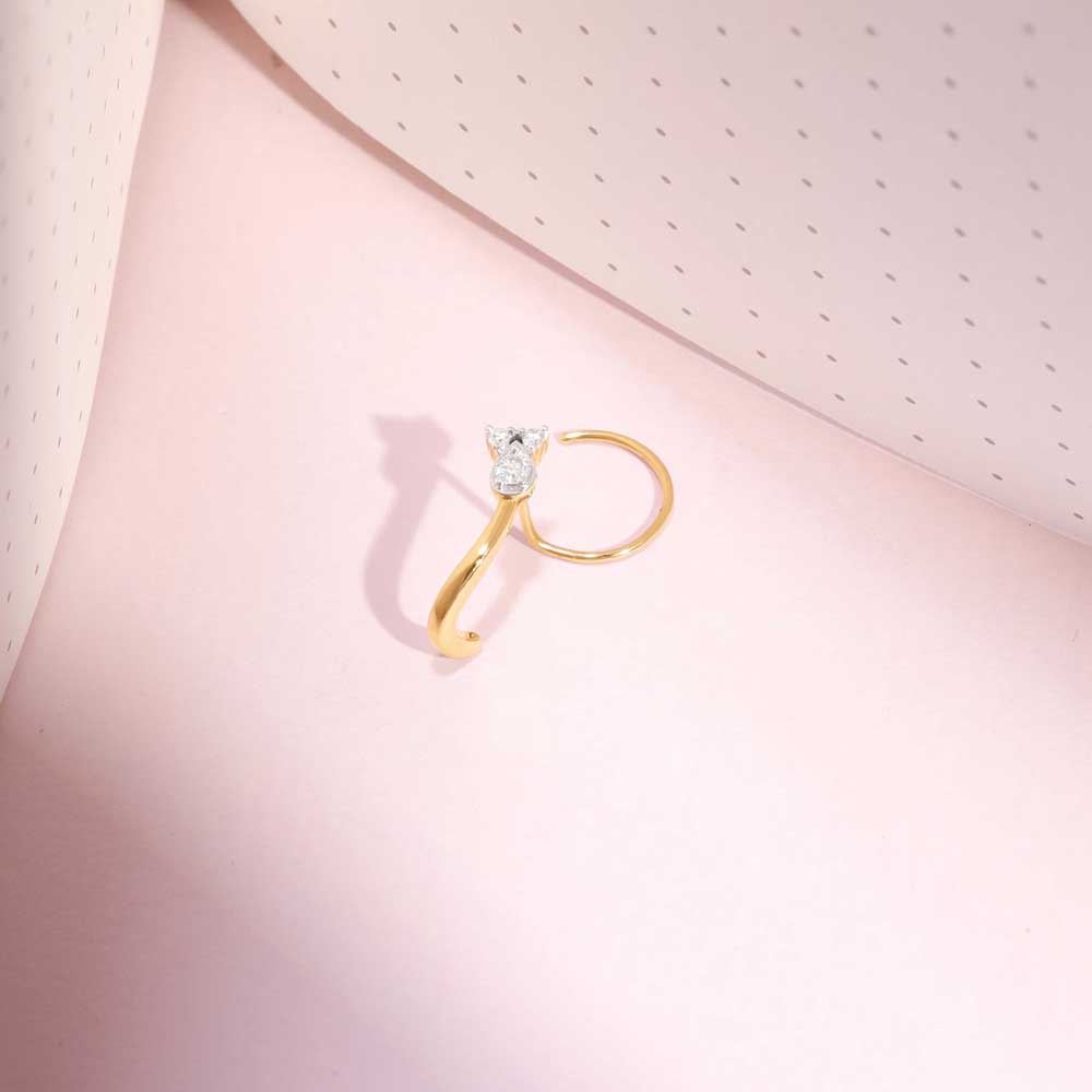 Whimsy Spark Diamond Nose Pin,,hi-res image number null