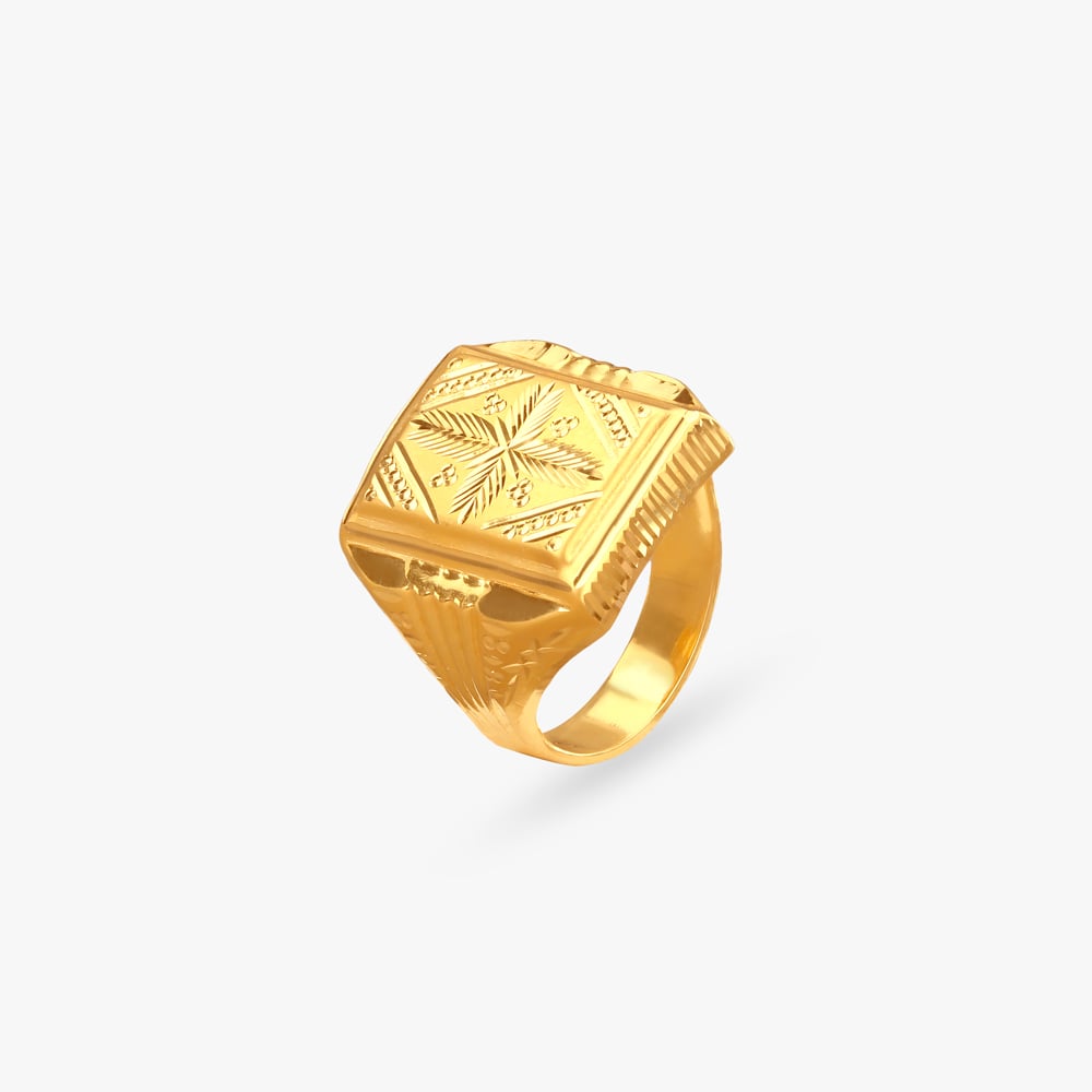 

Royal Armour Gold Ring for Men