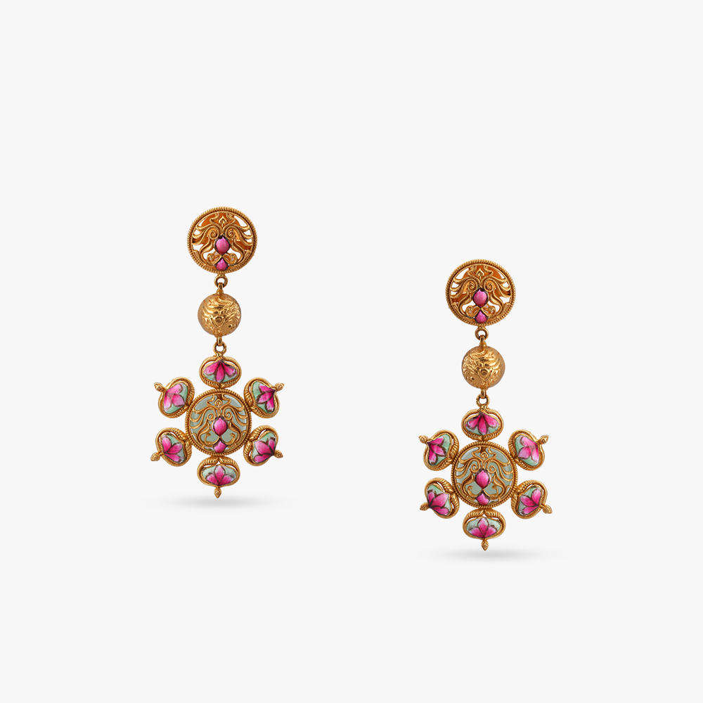 Glowing Splendor Gold Necklace Set,,hi-res image number null