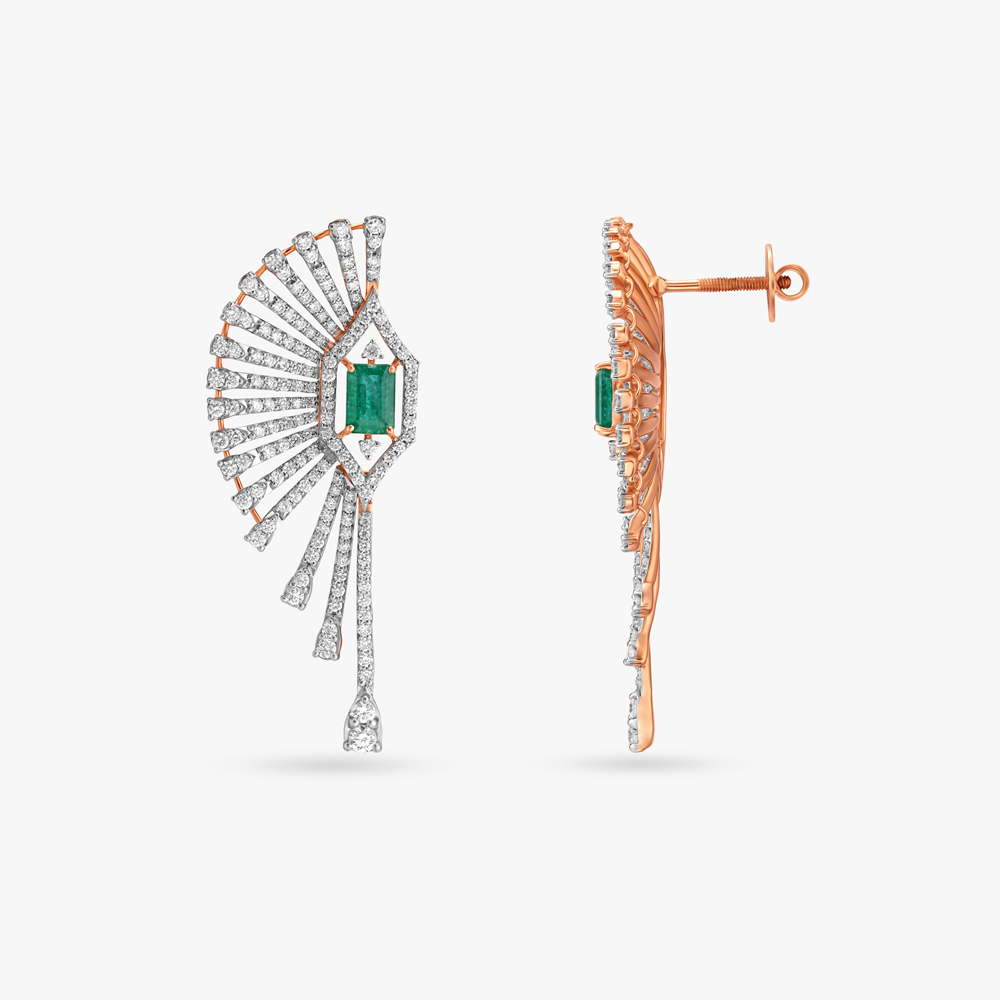 Entrancing Diamond Earrings