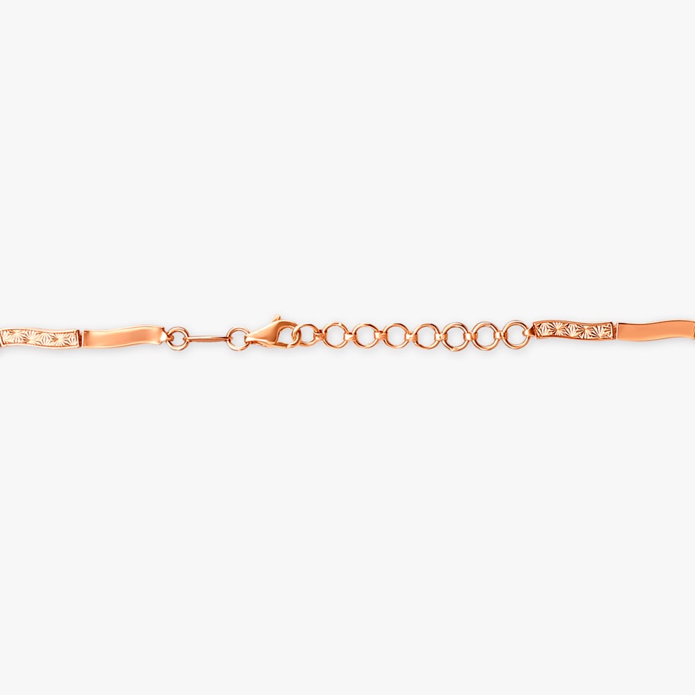 Gleaming Mirage Rose Gold Necklace,,hi-res image number null