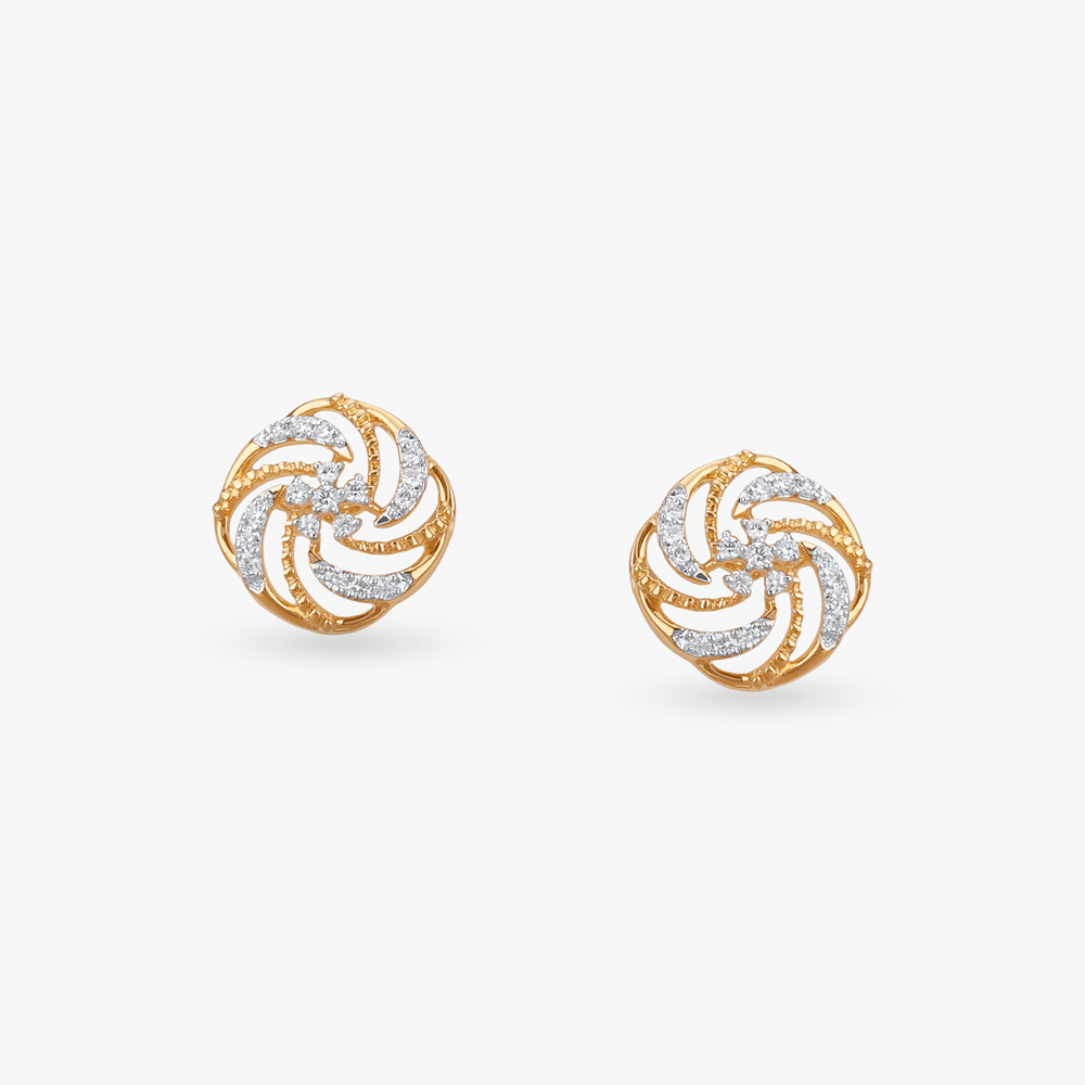 Twirling Charm Diamond Pendant and Earrings Set,,hi-res image number null