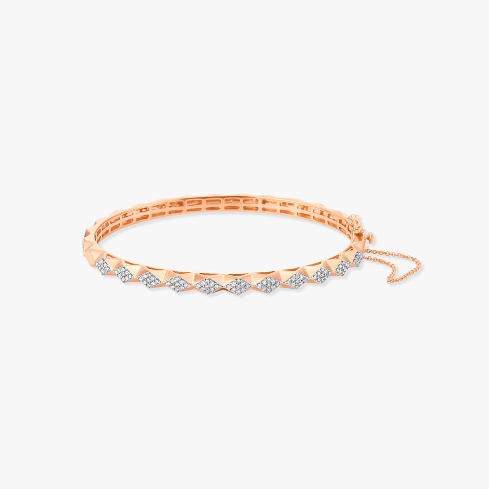 

Dazzling Infinite Diamond Bangle