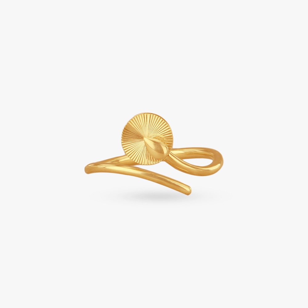 Golden Ray Gold Ring,,hi-res image number null