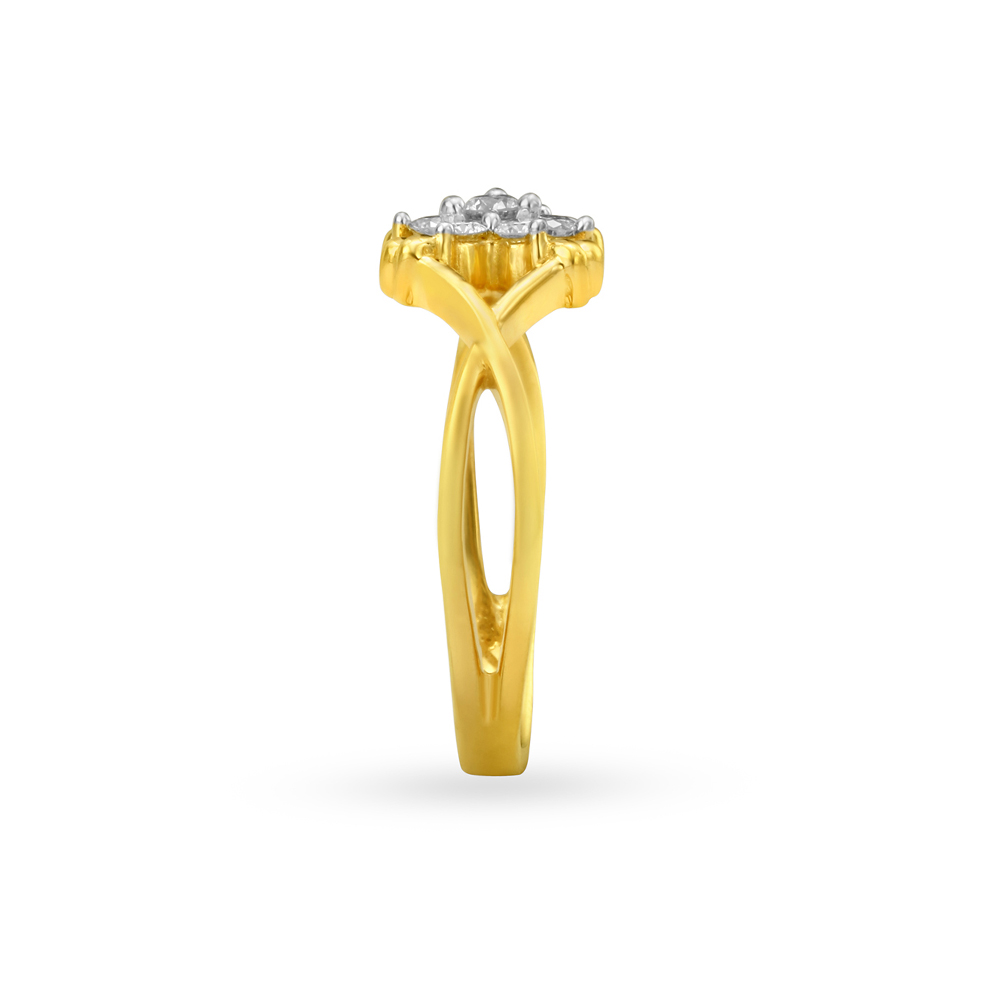Enchanting Diamond Finger Ring,,hi-res image number null