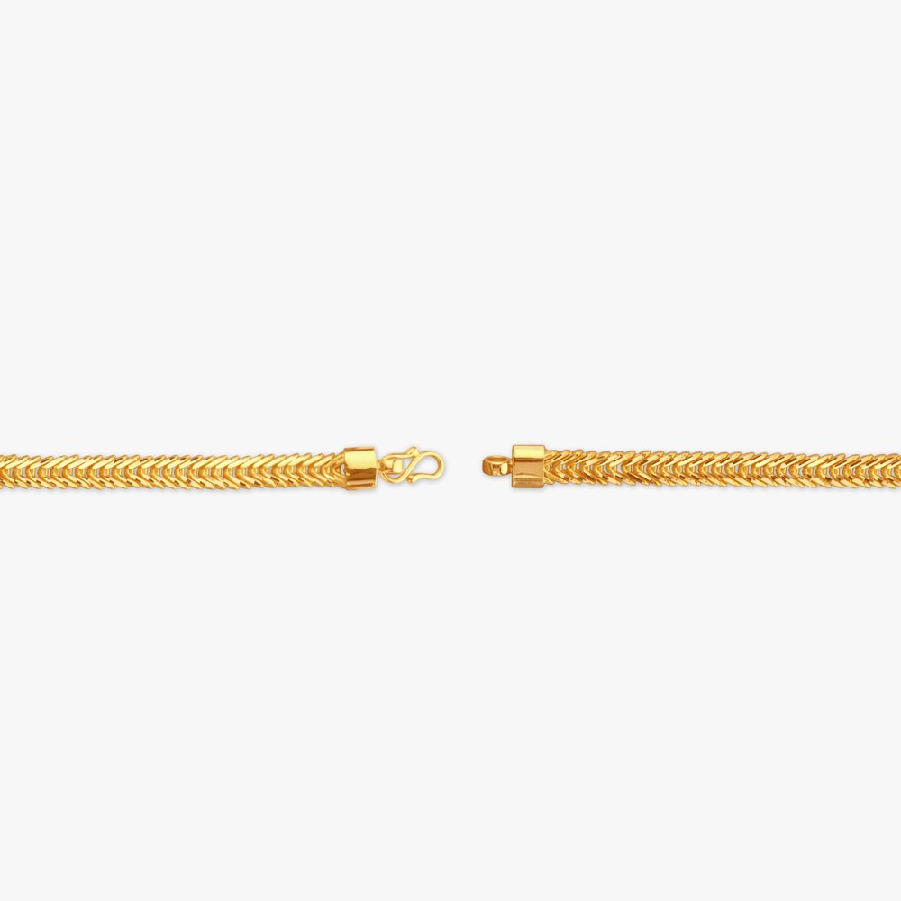 Majestic Chevron Gold Bracelet for Men,,hi-res image number null