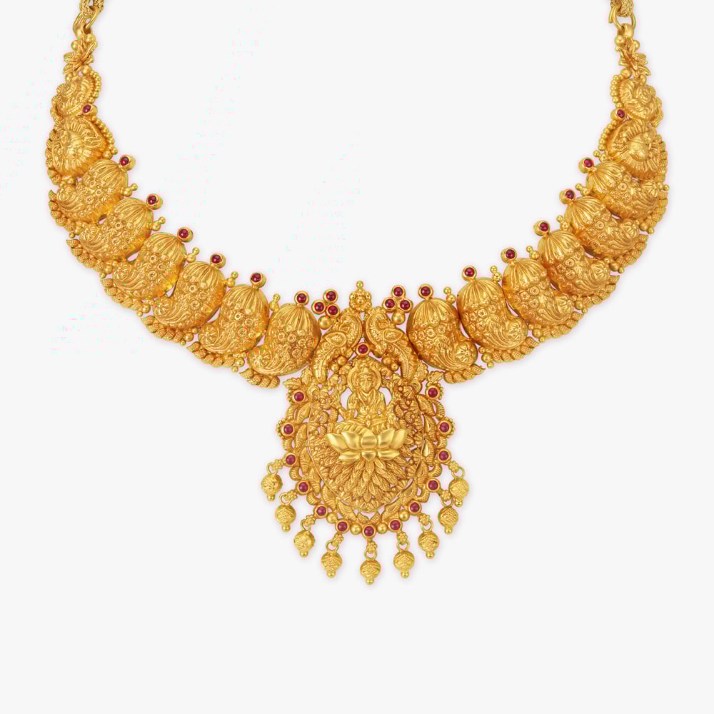 

Regal Goddess Gold Necklace