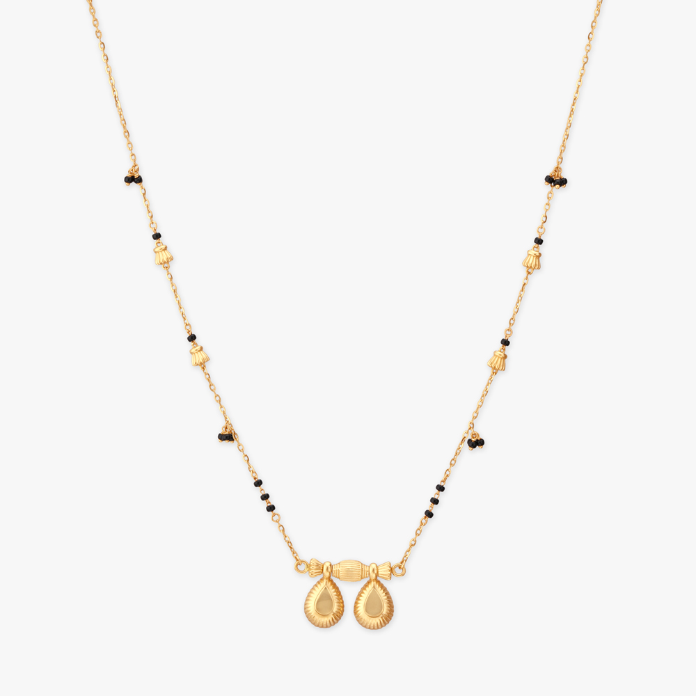 Refined Rhythm Gold Mangalsutra,,hi-res image number null
