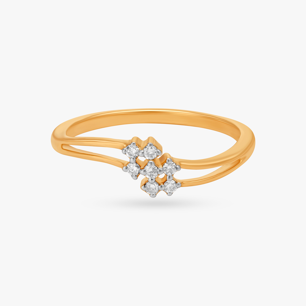 Gleam Cluster Diamond Ring,,hi-res image number null