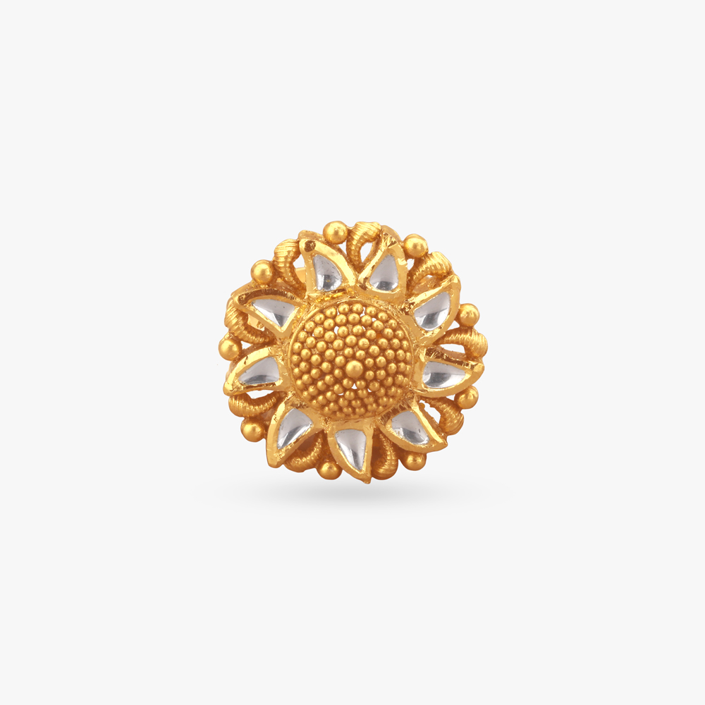Swarna Kamal Gold Ring,,hi-res image number null