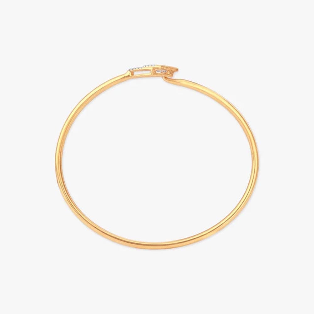 Nested Chevron Diamond Bangle,,hi-res image number null