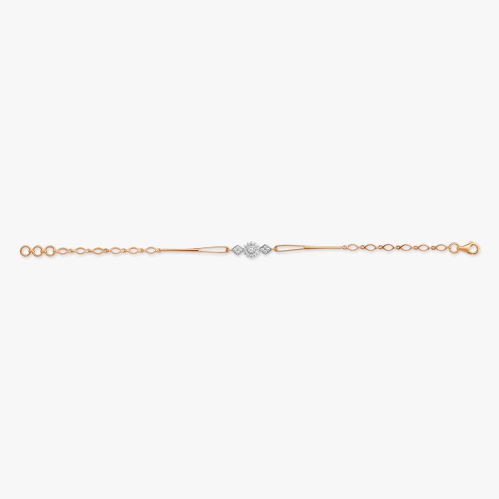 Petal Radiance Diamond Bracelet,,hi-res image number null