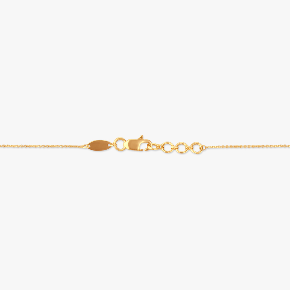 Triangle Charm Gold Necklace,,hi-res image number null