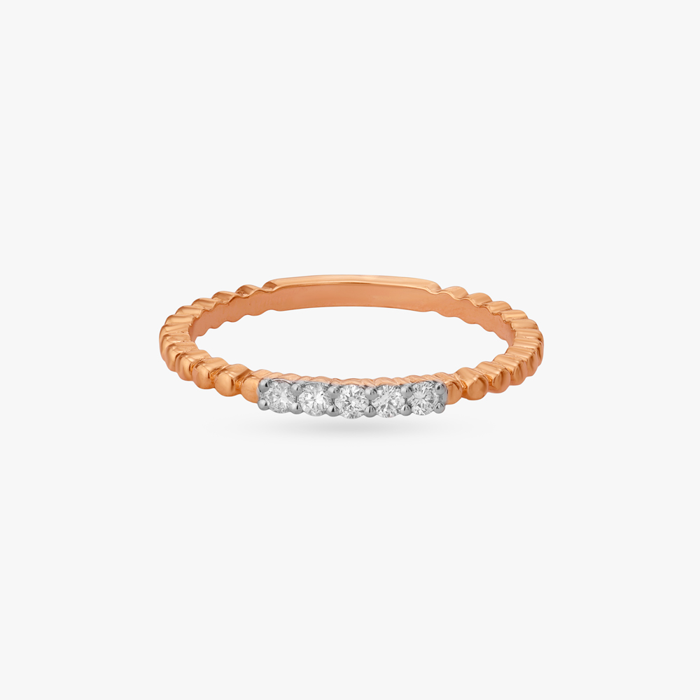 Sculpted Beadwork Diamond Ring,,hi-res image number null