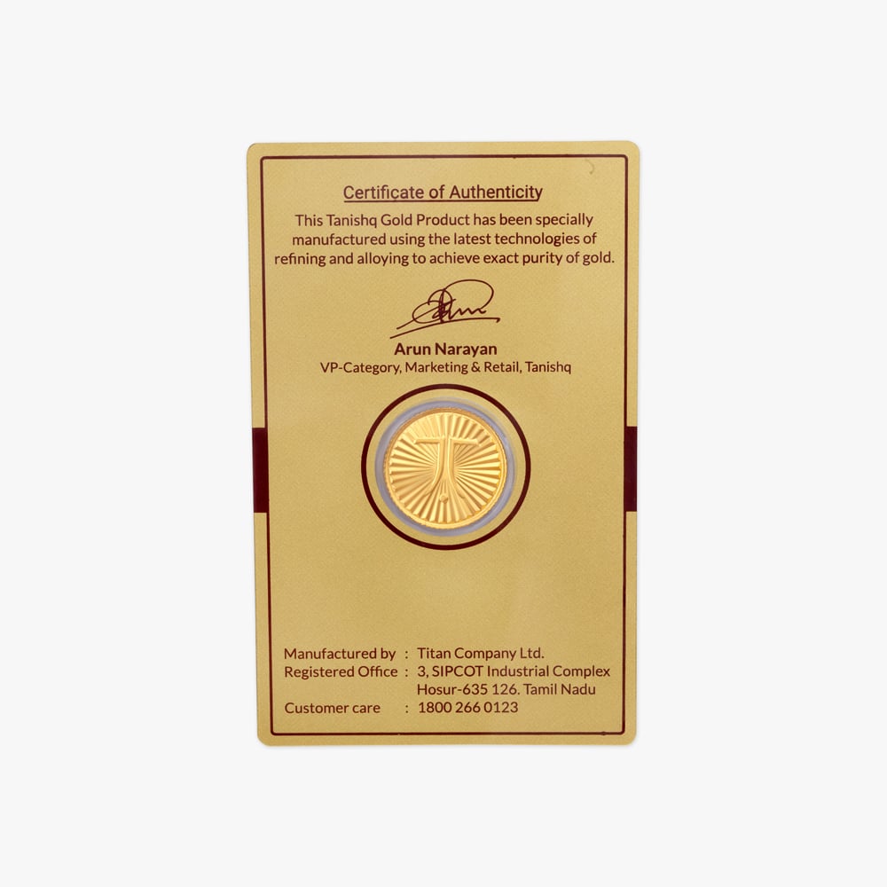 5 gram 24 Karat Gold Coin,,hi-res image number null