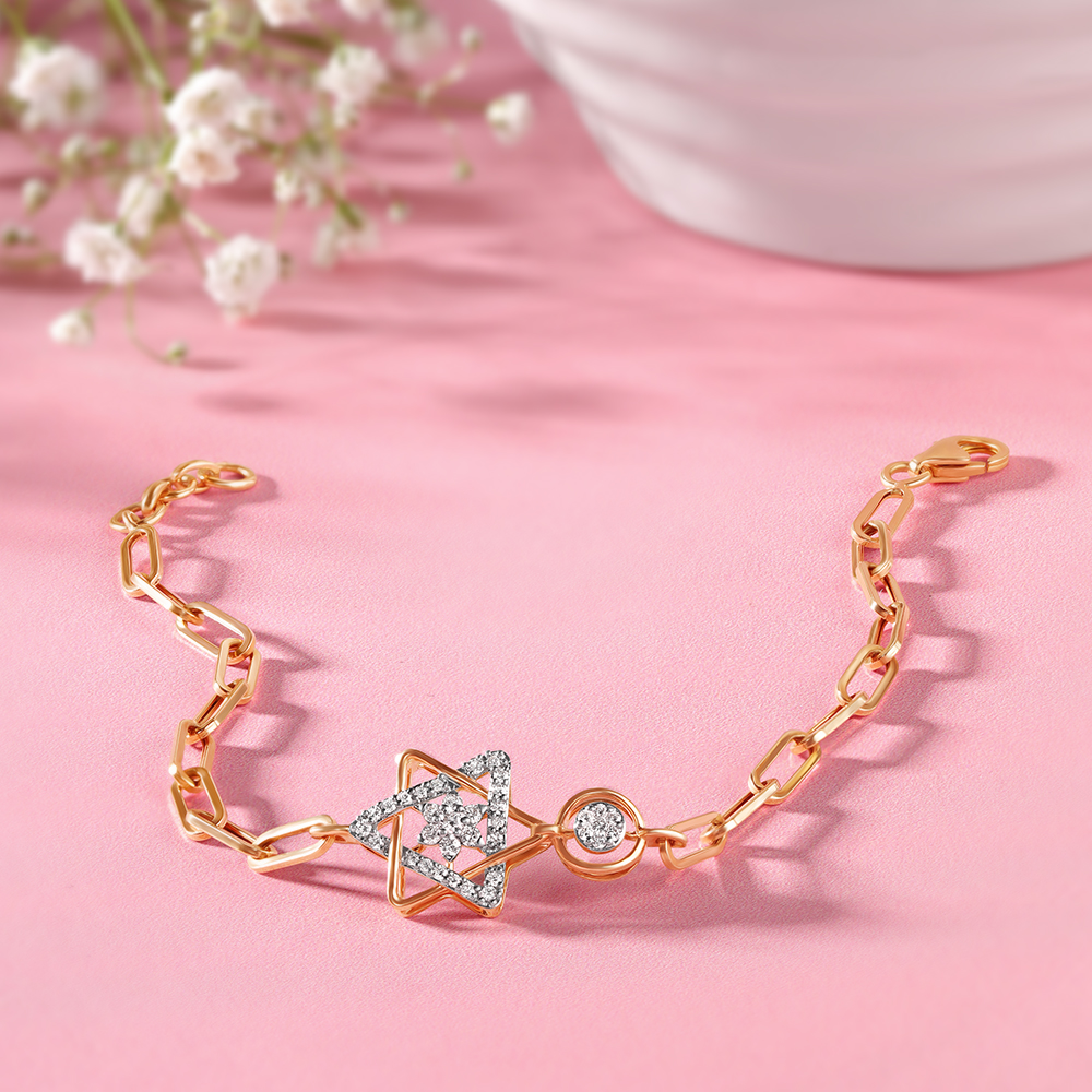 Dainty Fancy Shape Diamond Bracelet – Lindsey Leigh Jewelry