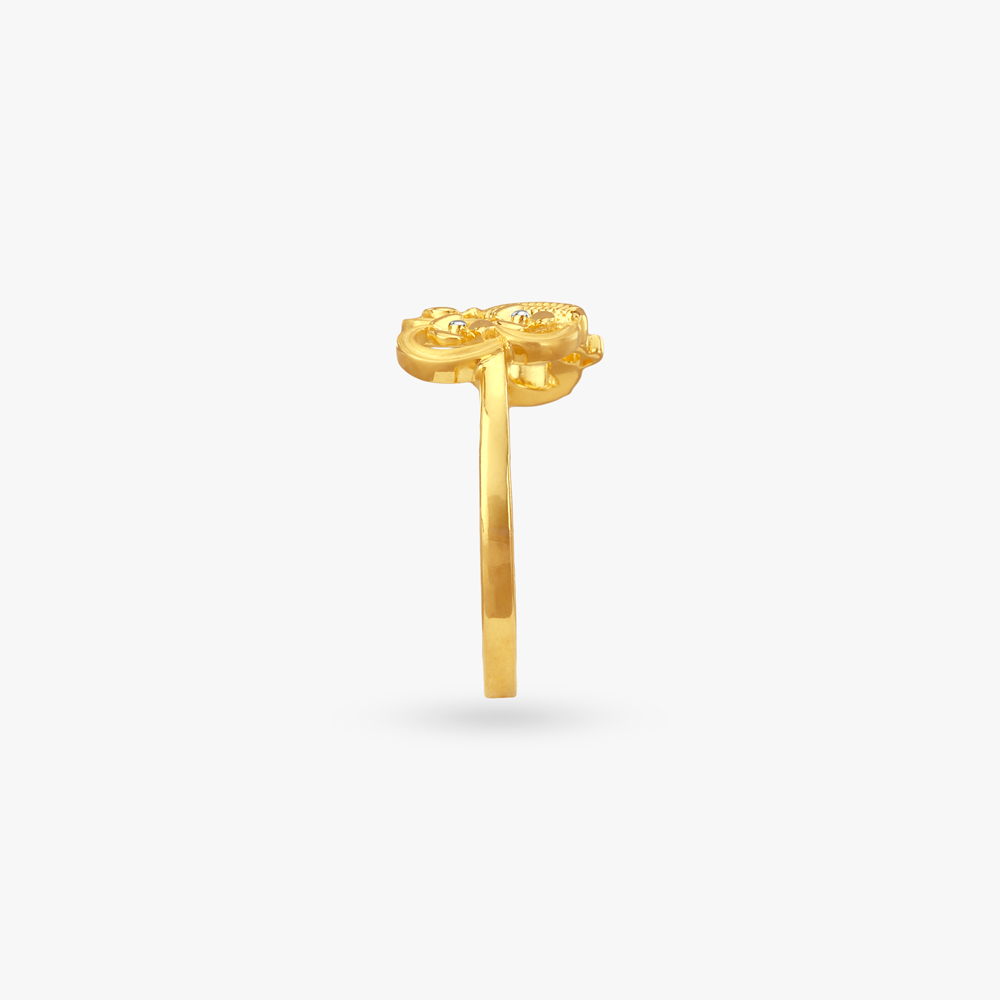 Dancing Grace Gold Ring,,hi-res image number null