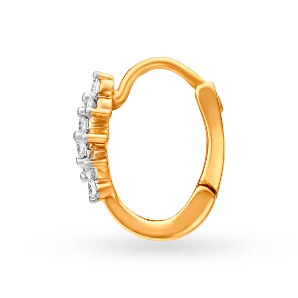 Grand Cluster Diamond Nose Ring,,hi-res image number null