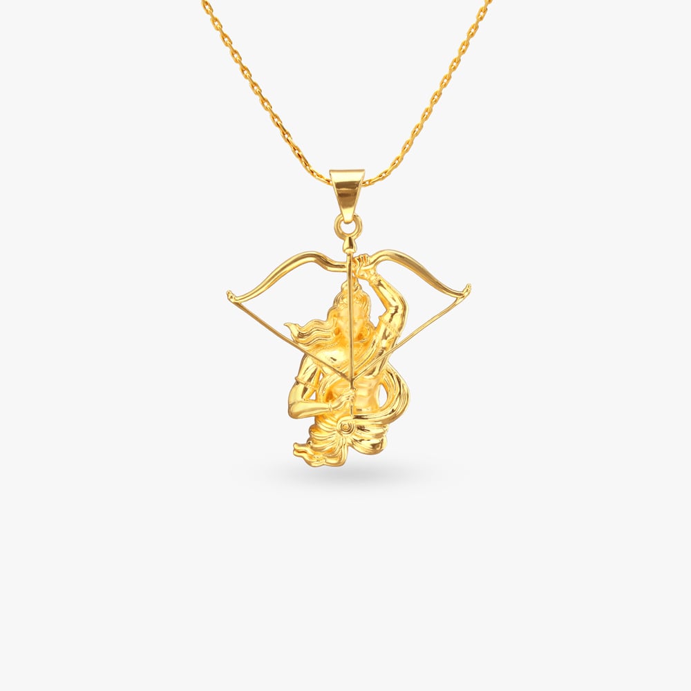 Rama�s Poise Gold Pendant,,hi-res image number null