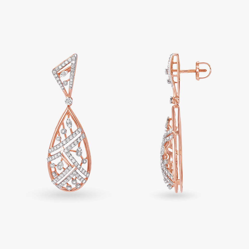 Modern and Enticing Diamond Necklace Set,,hi-res image number null