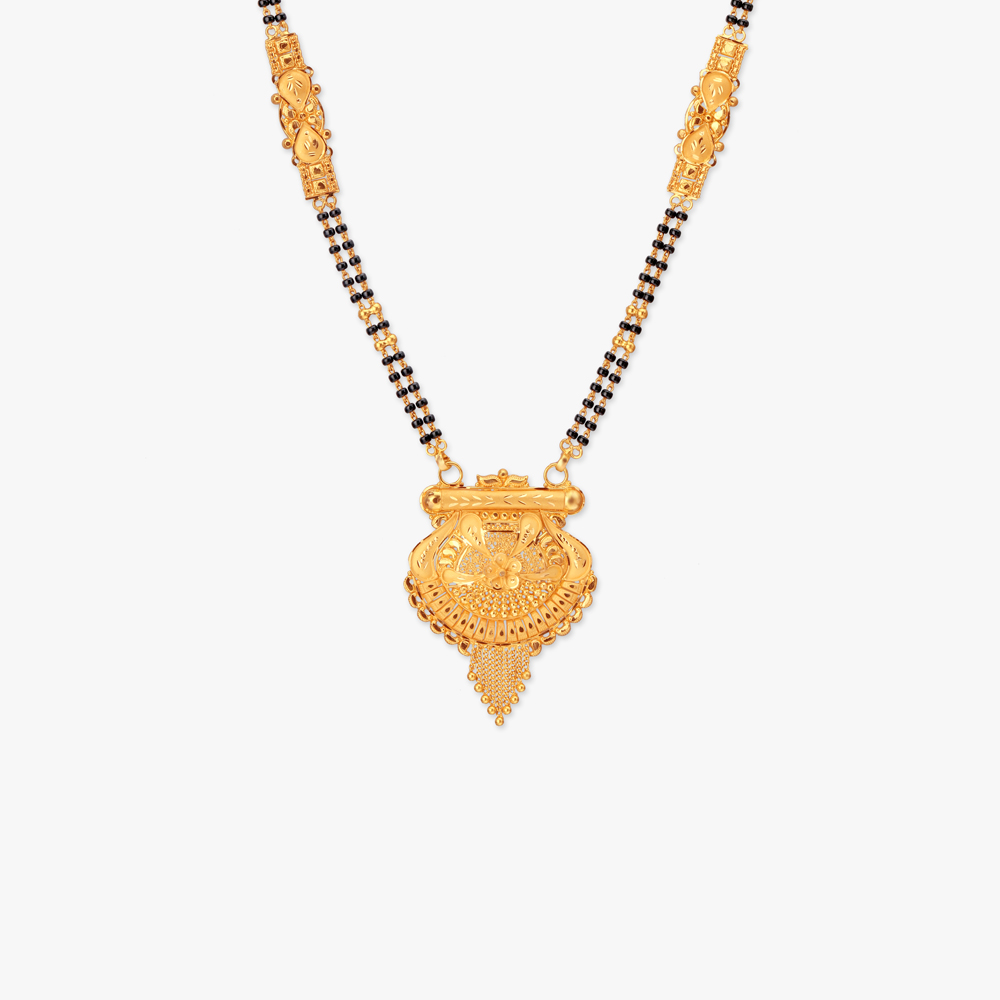 Temple Grace Gold Mangalsutra,,hi-res image number null