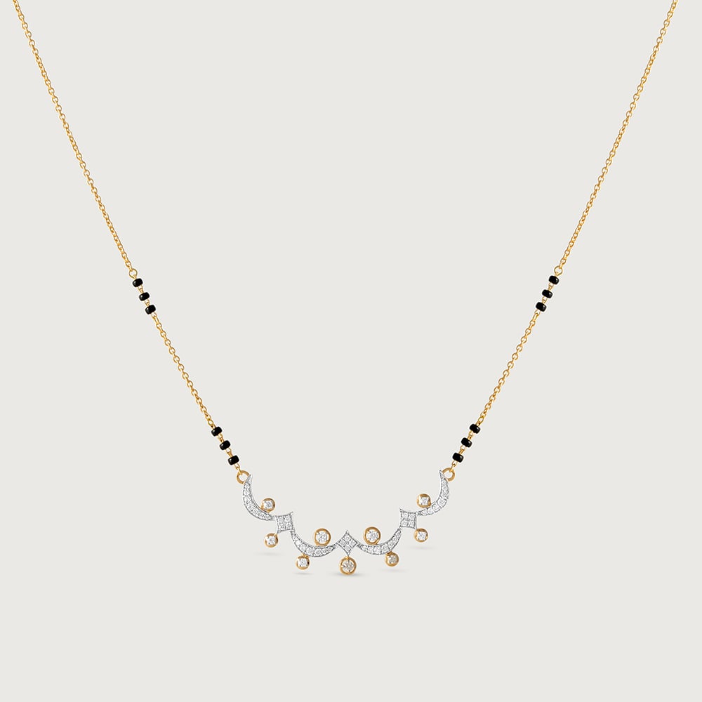 Celestial Bond Gold & Diamond Mangalsutra,,hi-res image number null