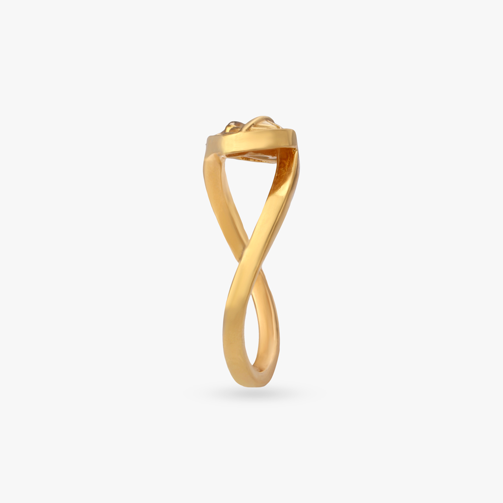 Infinite Weave Gold Ring,,hi-res image number null