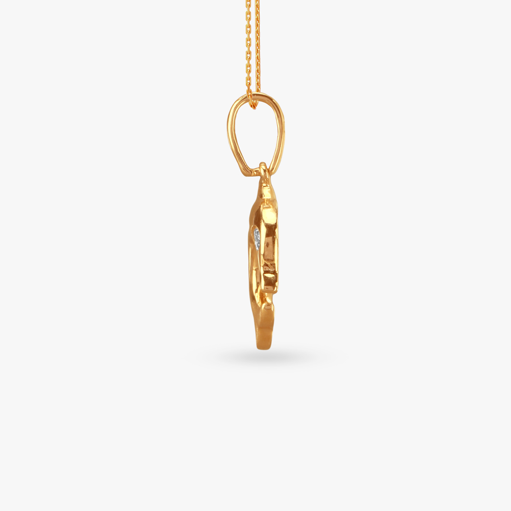 Sparkling Dolphins Diamond Pendant and Earrings Set for Kids,,hi-res image number null