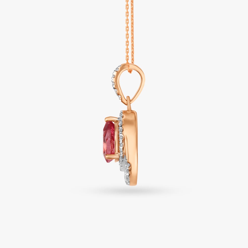 Warm Glow Diamond Pendant,,hi-res image number null