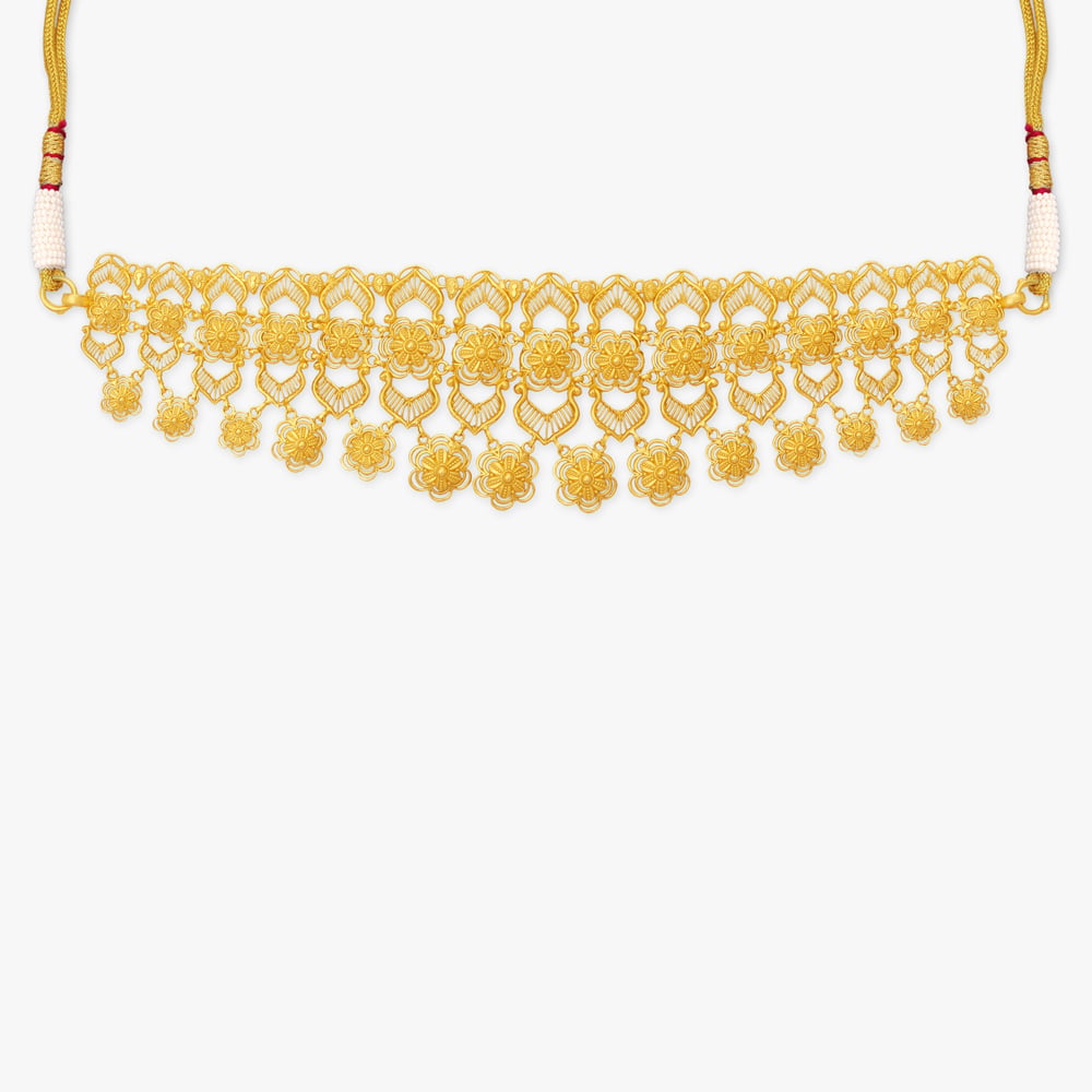 Phullora Gold Necklace,,hi-res image number null
