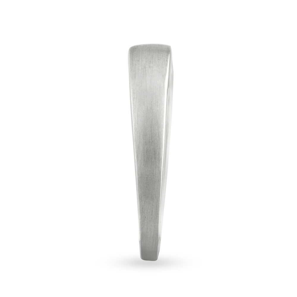 Elegant 950 Platinum Textured Band Ring,,hi-res image number null