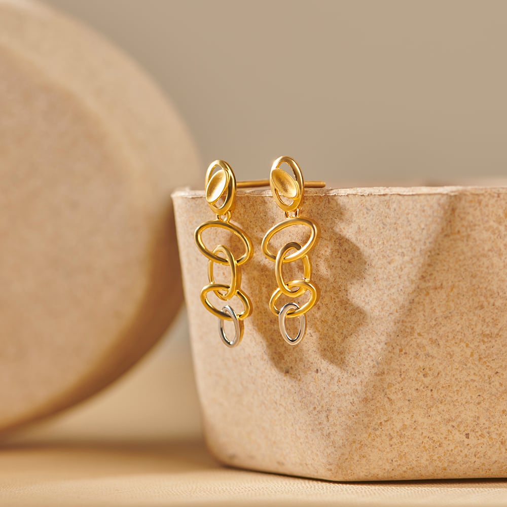 Cascading Chic Drop Earrings,,hi-res image number null
