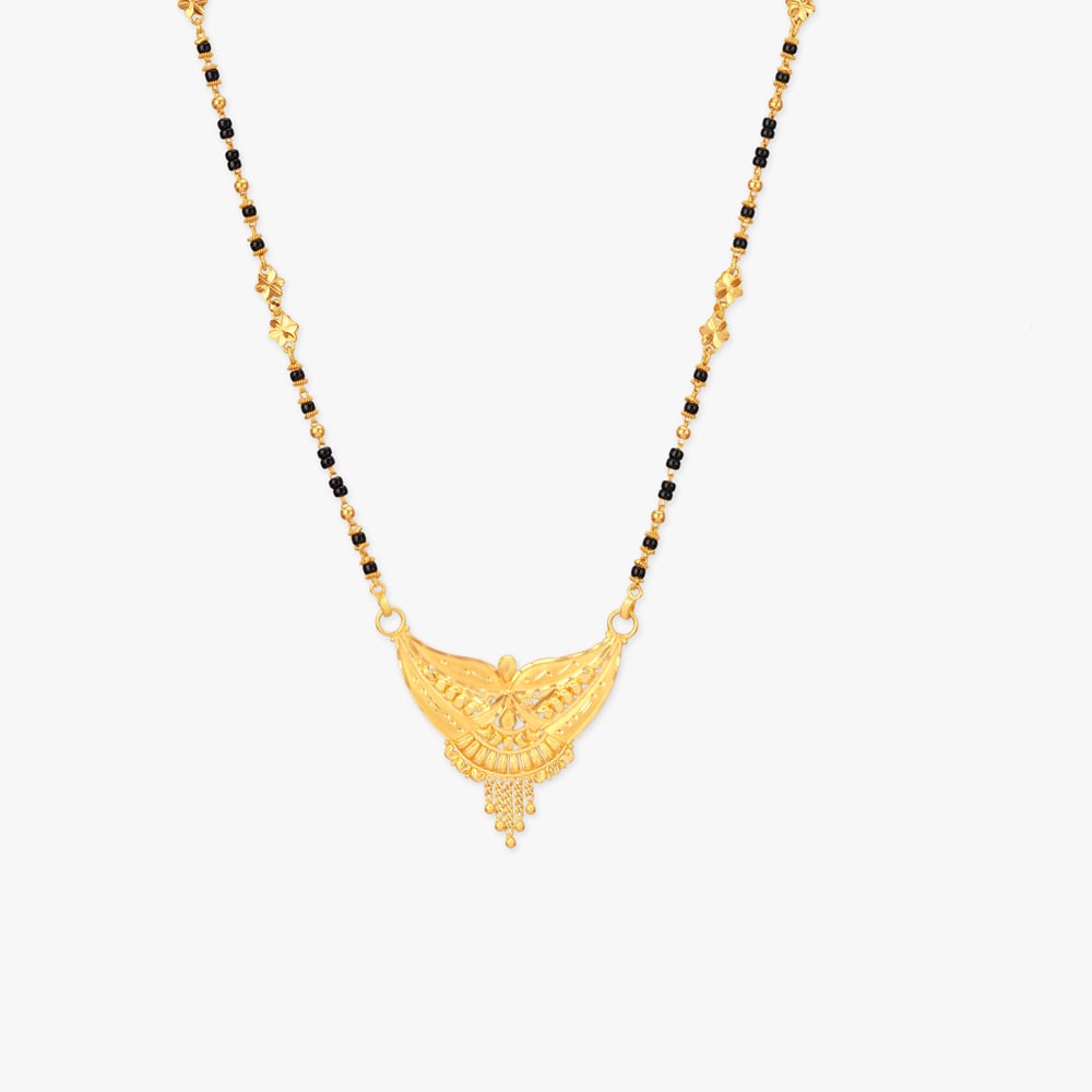 

Radiant Bloom Gold Mangalsutra